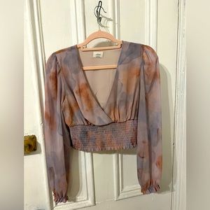 Aritzia Wilfred blouse - purple. Size S. No tags but never worn.